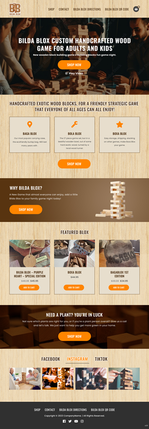 Bilda Blox - New TabletopGame