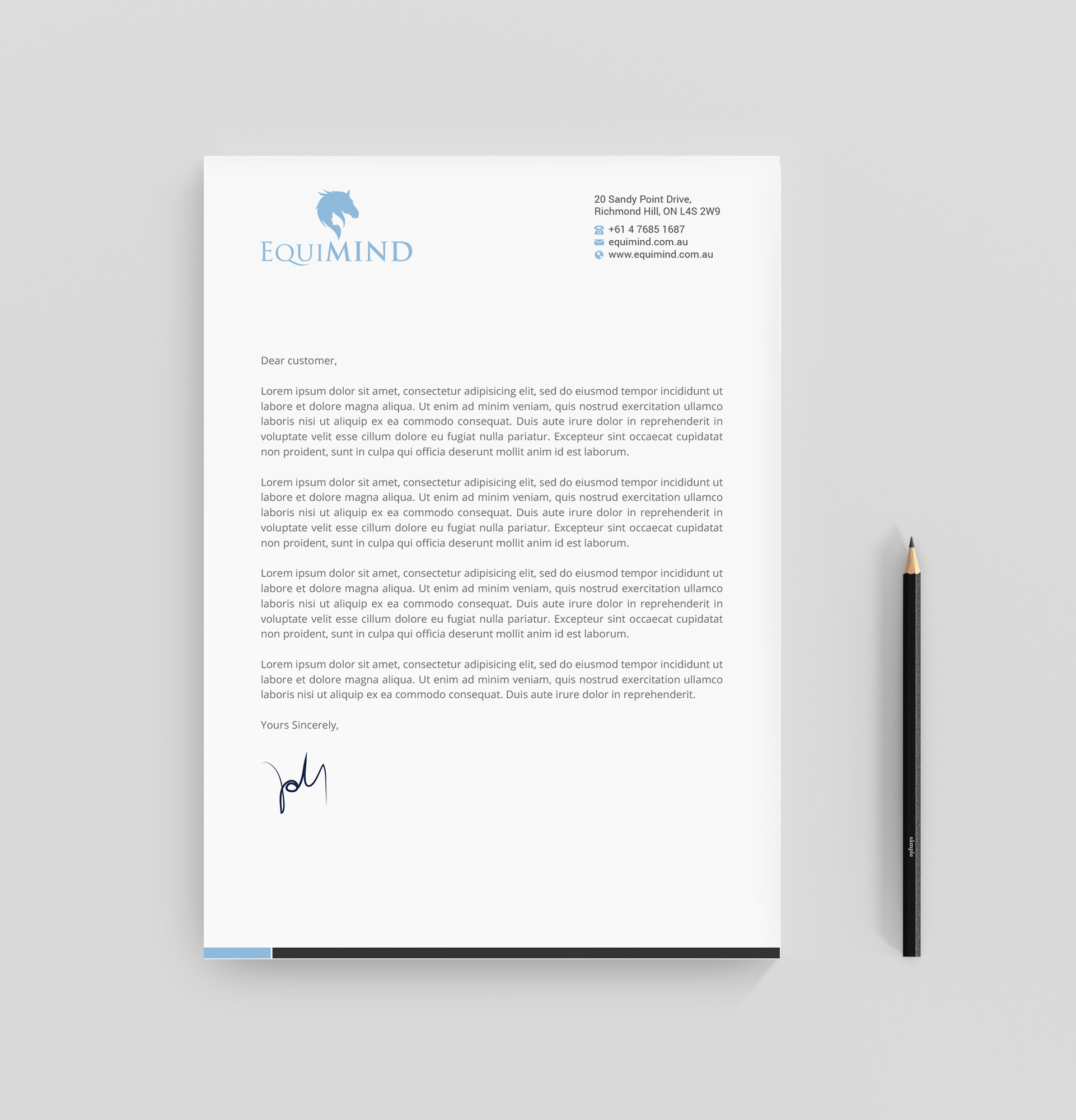 Stationery Design by R.design for this project | Design #30951728