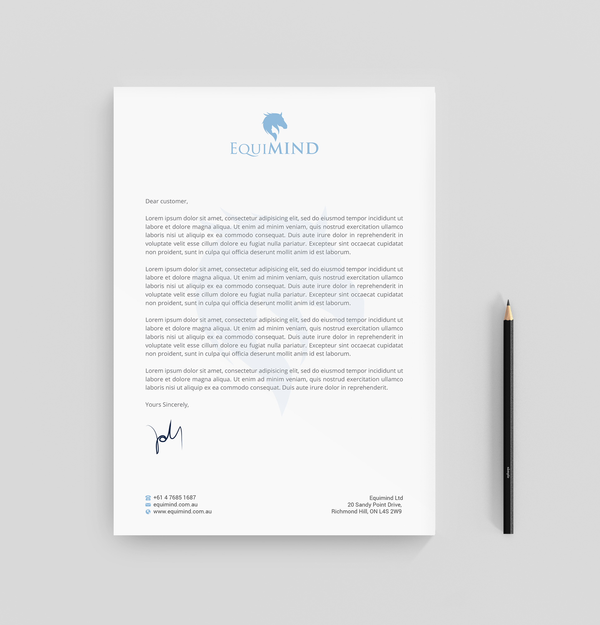 Stationery Design by R.design for this project | Design #30951777