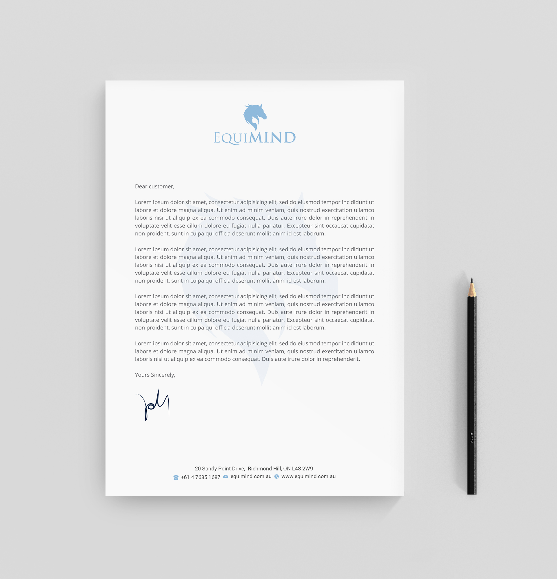 Stationery Design by R.design for this project | Design #30951789