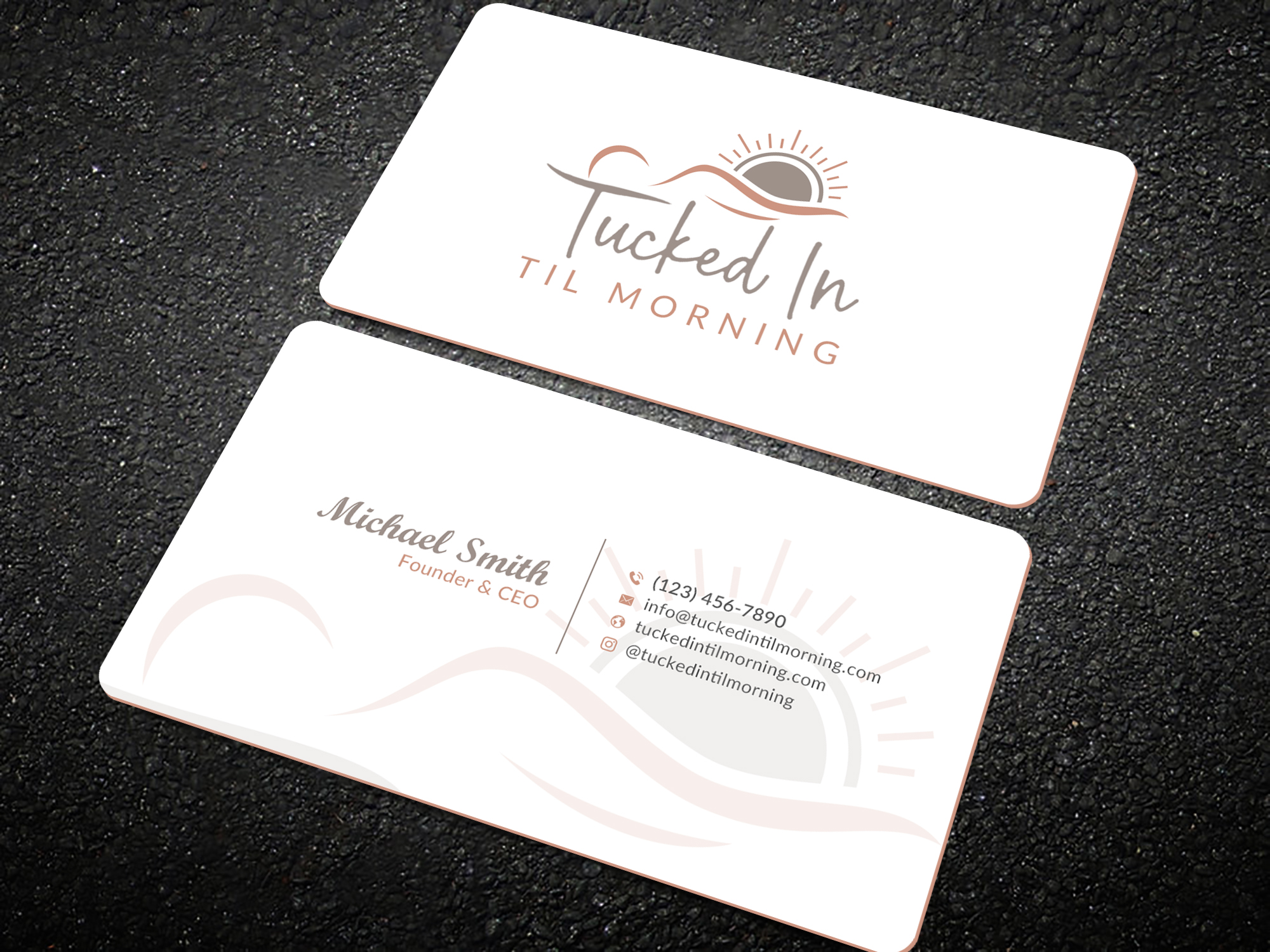 Business Card Design by Sun Moon Graphic Designer for this project | Design #30948591