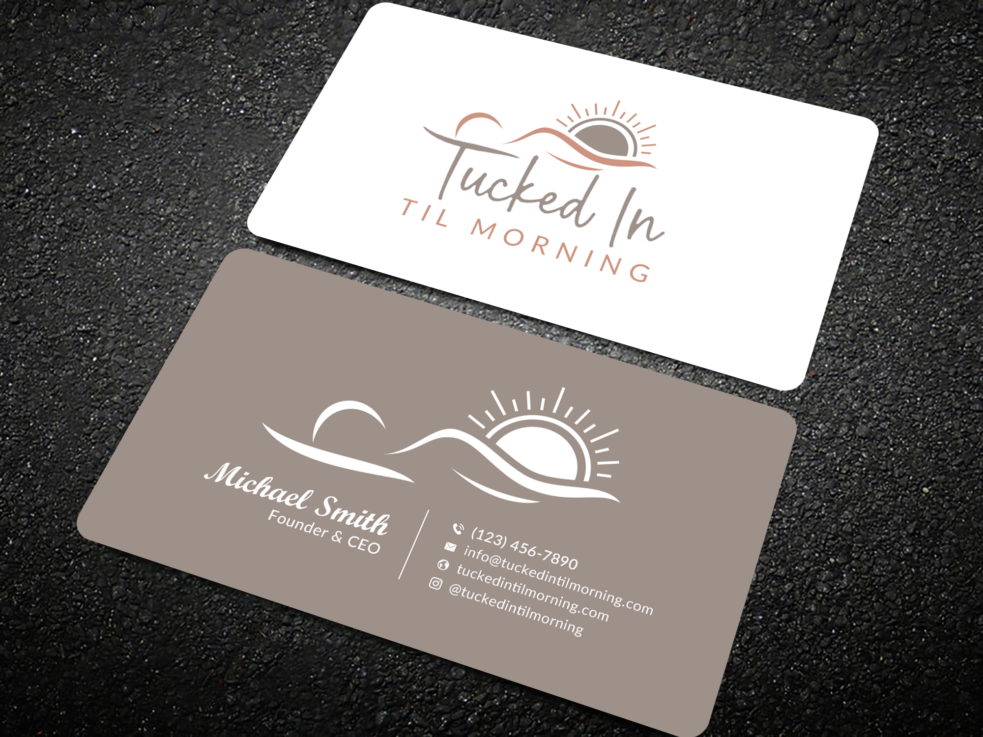 Business Card Design by Sun Moon Graphic Designer for this project | Design #30948593