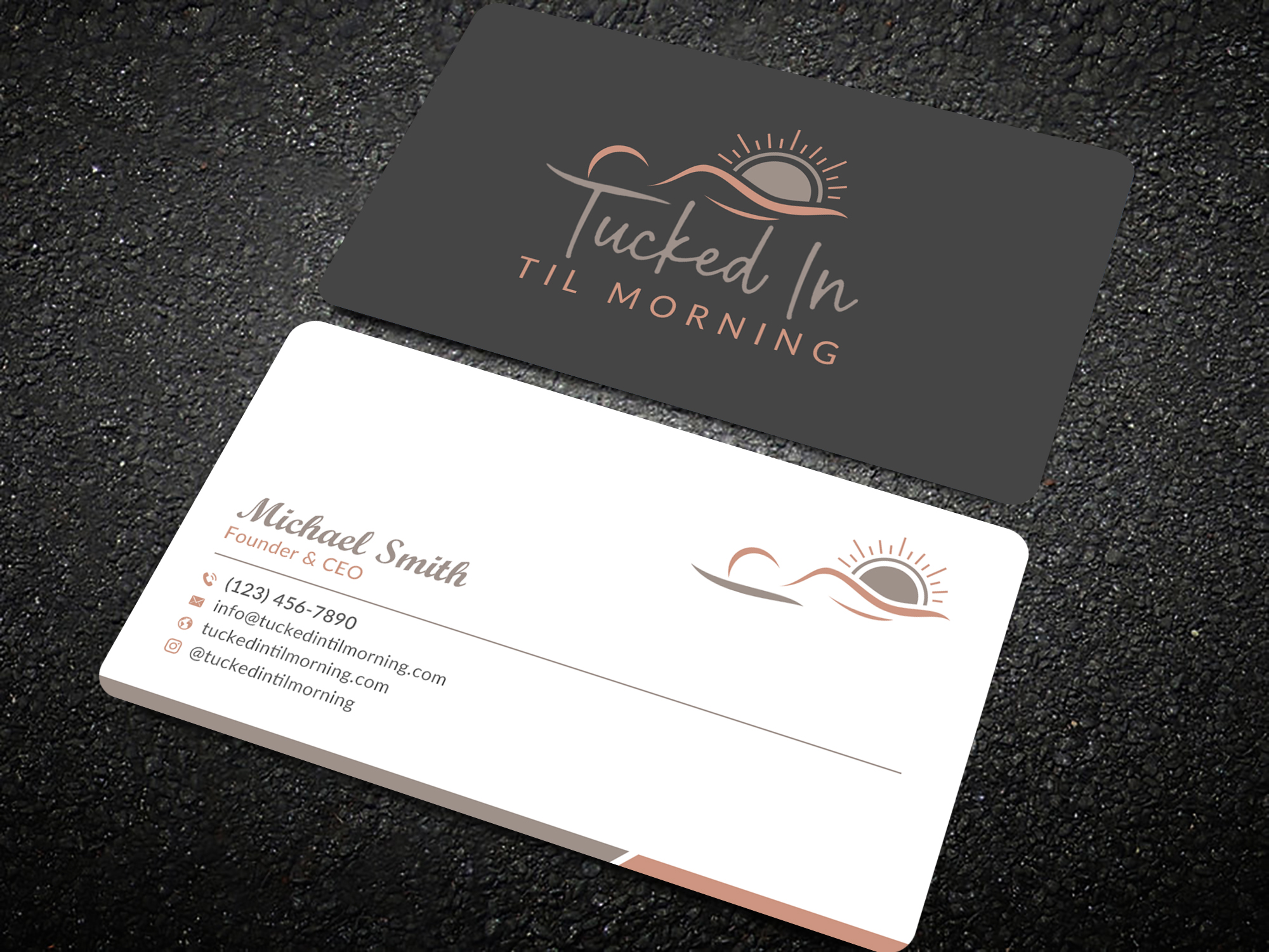 Business Card Design by Sun Moon Graphic Designer for this project | Design #30948594