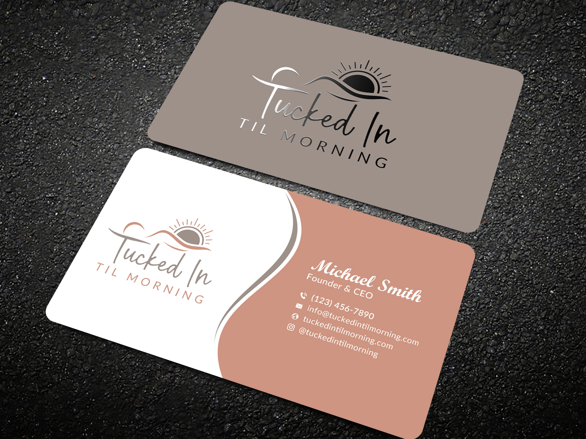 Business Card Design by Sun Moon Graphic Designer for this project | Design #30948602