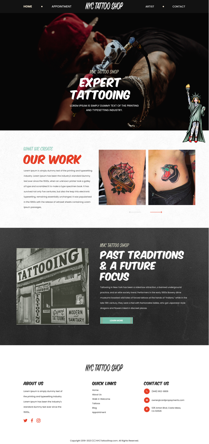 Web Design by Hafsa Fatymah for this project | Design #30975681