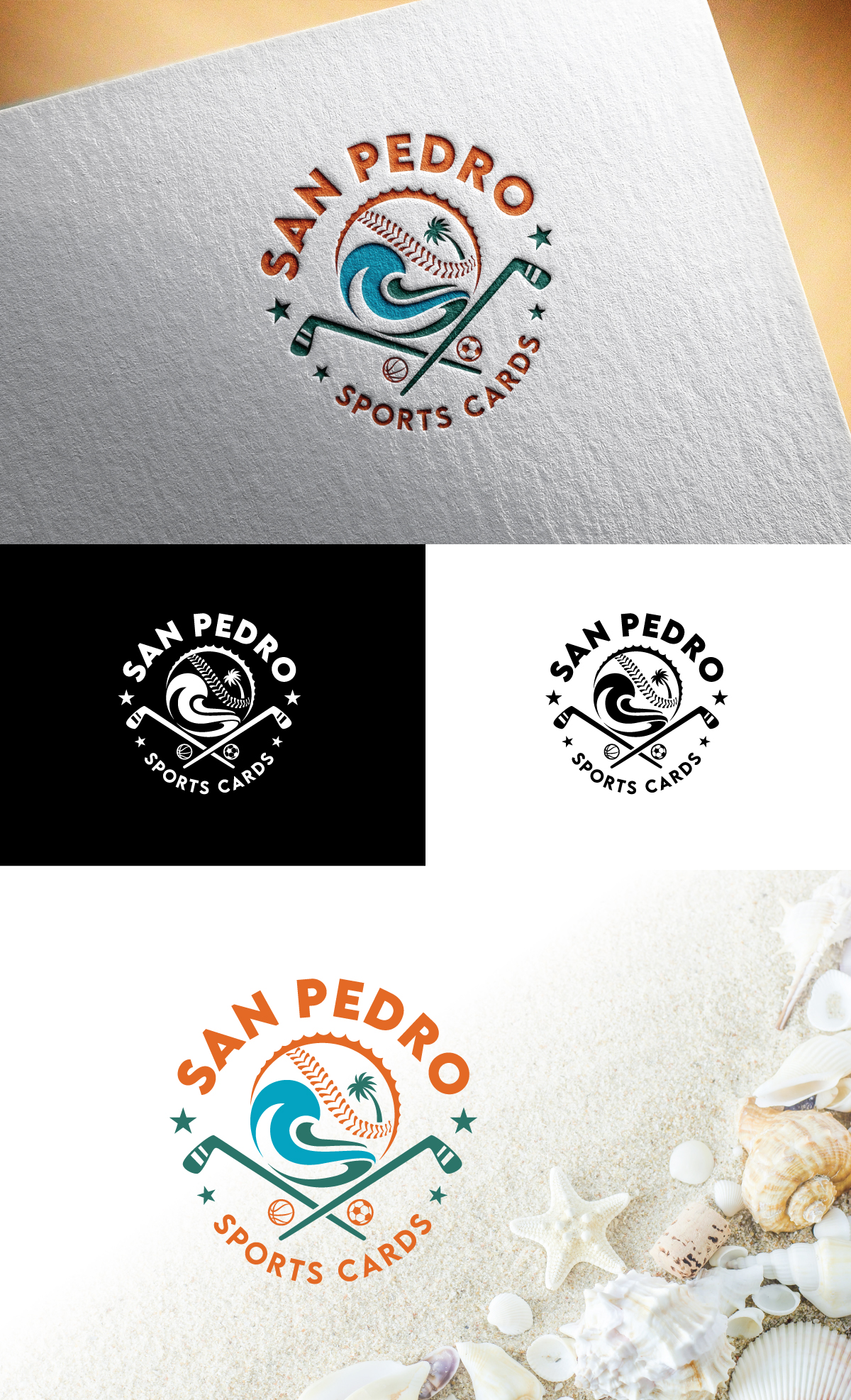 Logo-Design von Logo Stock für San Pedro Sports Cards | Design #30956044