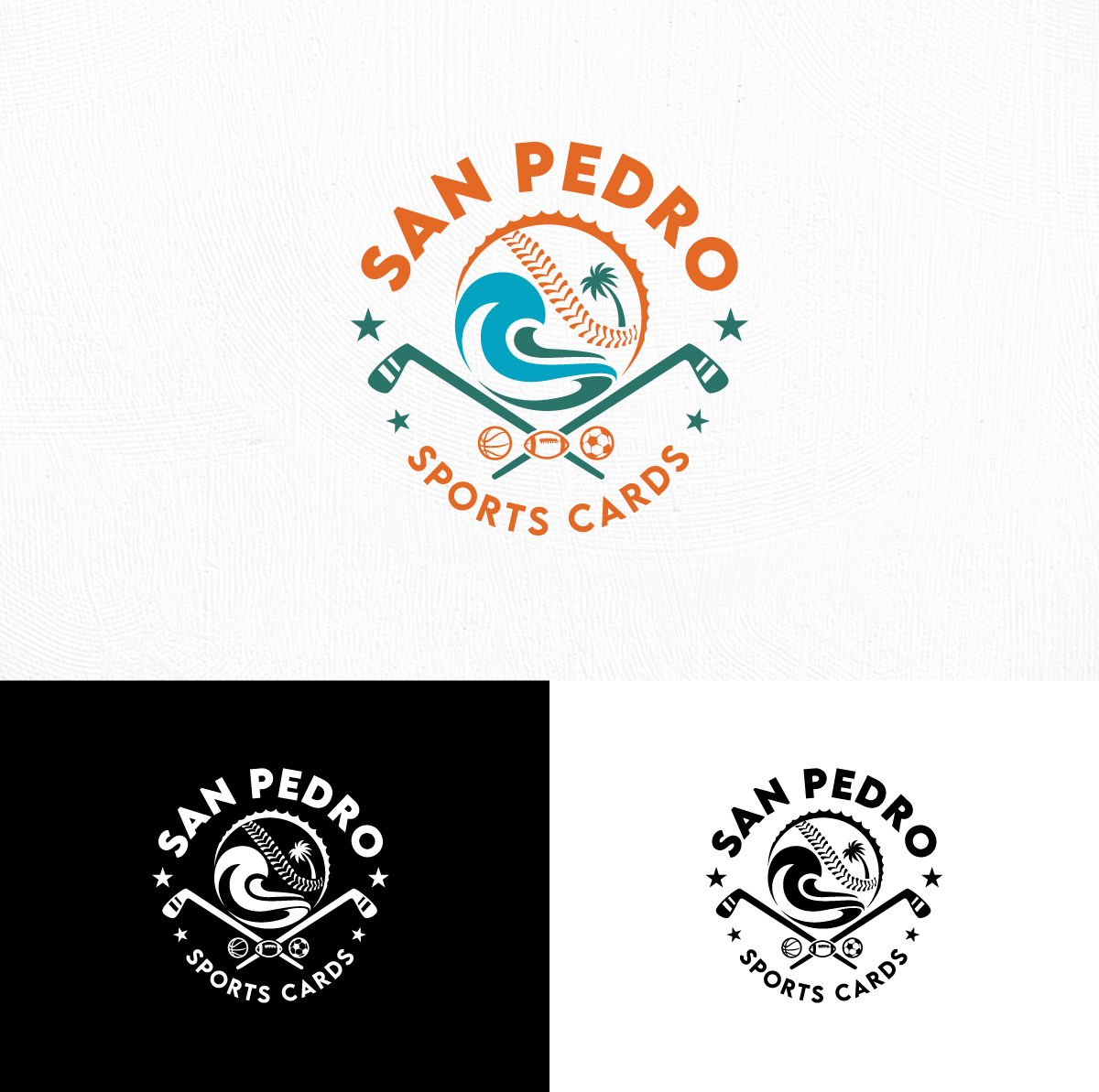 Playful Masculine Sports Cards And Collectibles Logo Design For San ladies-accessories-shop-names-nombres-para-bares-nombres-para