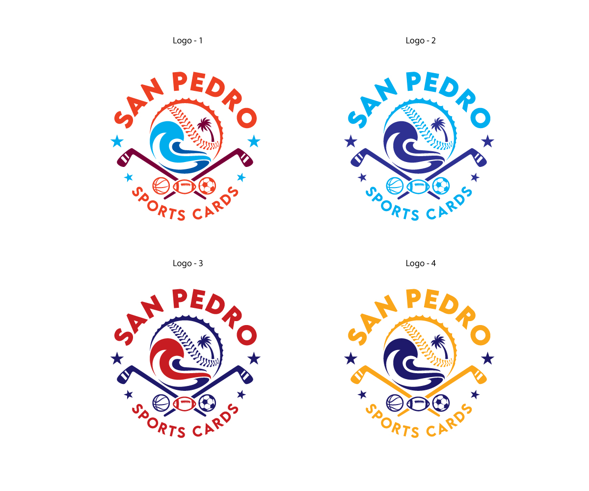 Logo Design by Logo Stock for San Pedro Sports Cards | Design #30979517