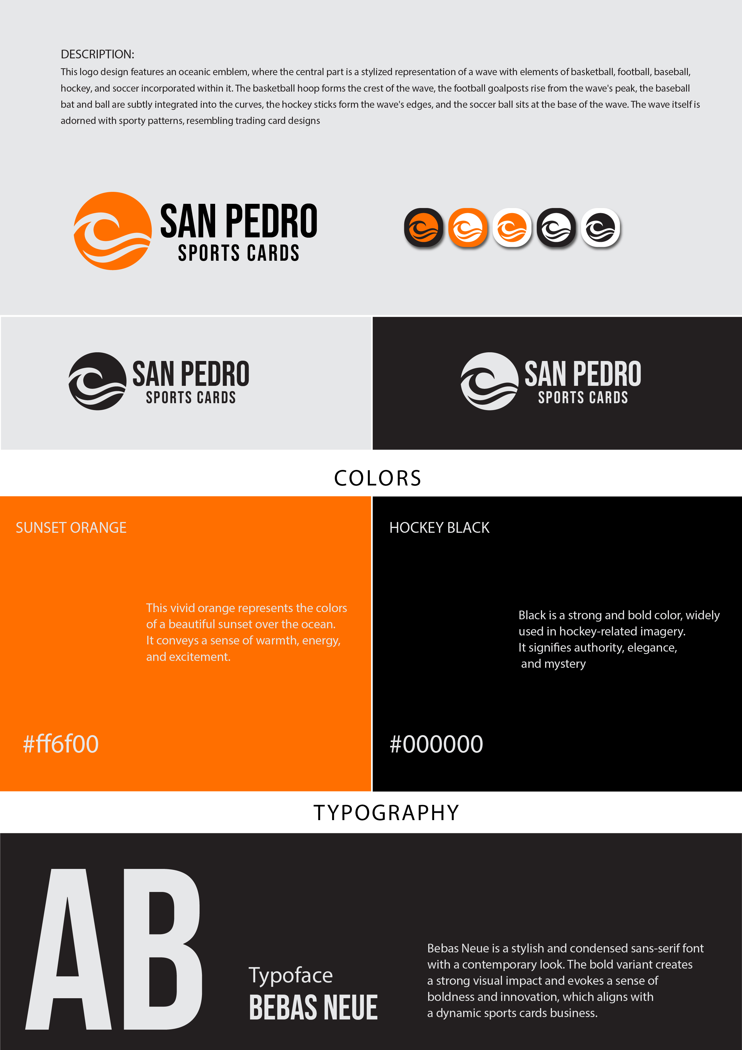 Logo-Design von Dylan klb für San Pedro Sports Cards | Design #30980015