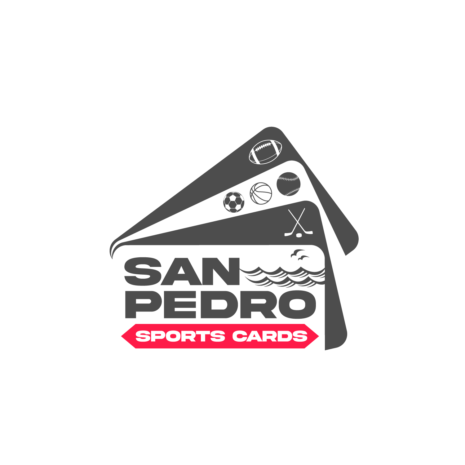 Logo Design by Murad Nofal for San Pedro Sports Cards | Design #30952266