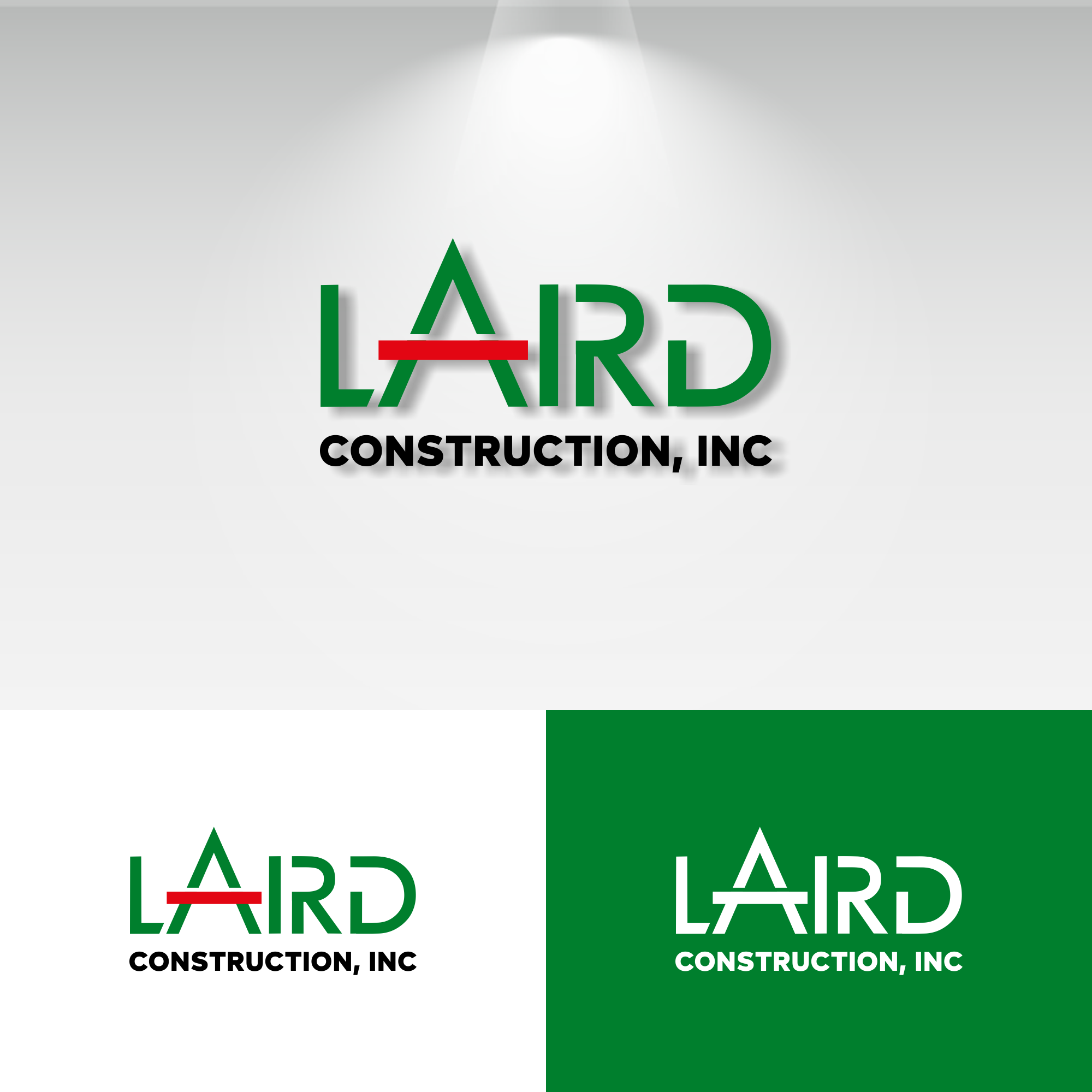 Diseño de Logo por HADE DESAIN para Laird Construction,  Inc | Diseño #30965356