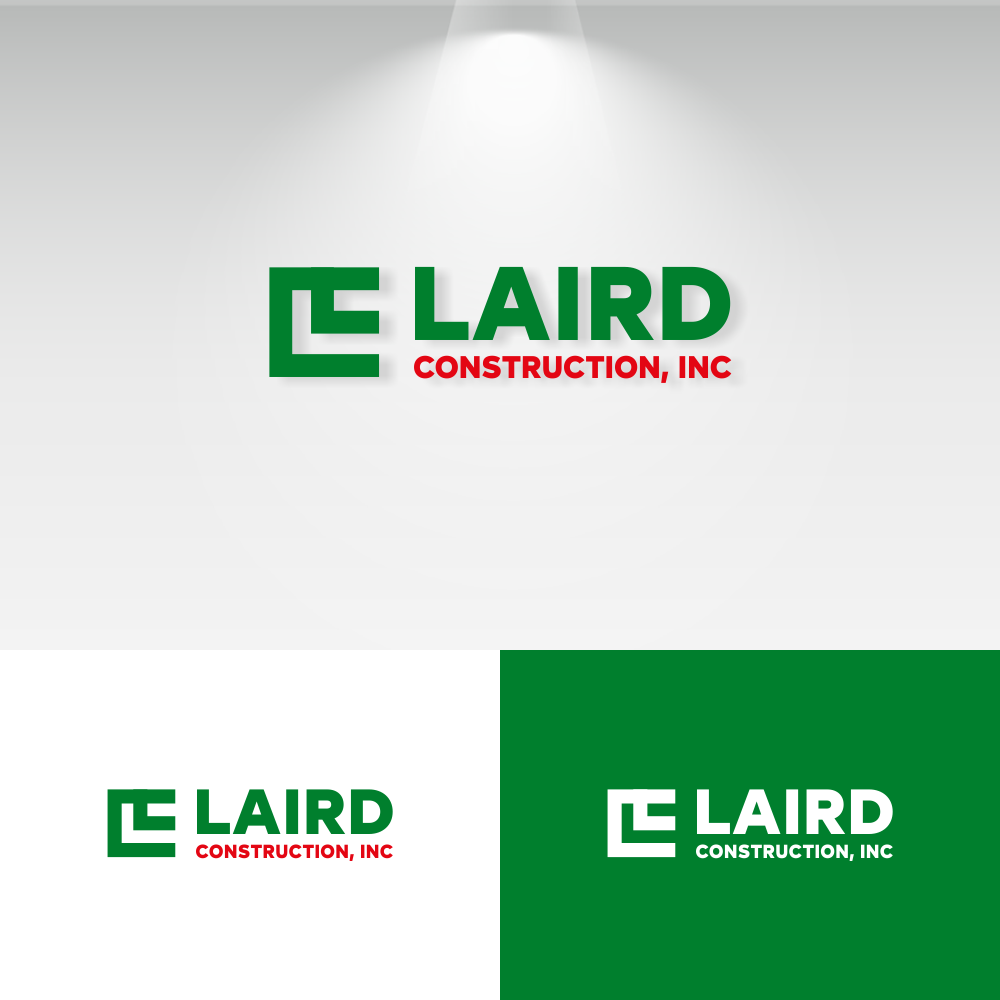 Diseño de Logo por HADE DESAIN para Laird Construction,  Inc | Diseño #30969783
