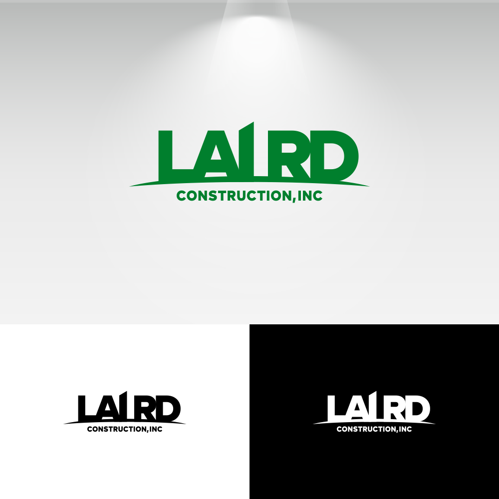 Logo Design by HADE DESAIN for Laird Construction,  Inc | Design #30971593