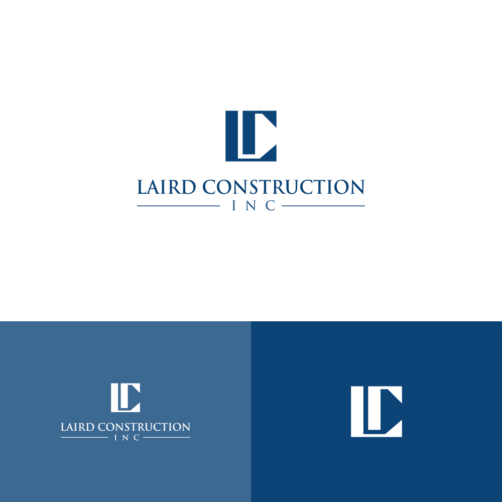 Logo Design by HADE DESAIN for Laird Construction,  Inc | Design #30986468