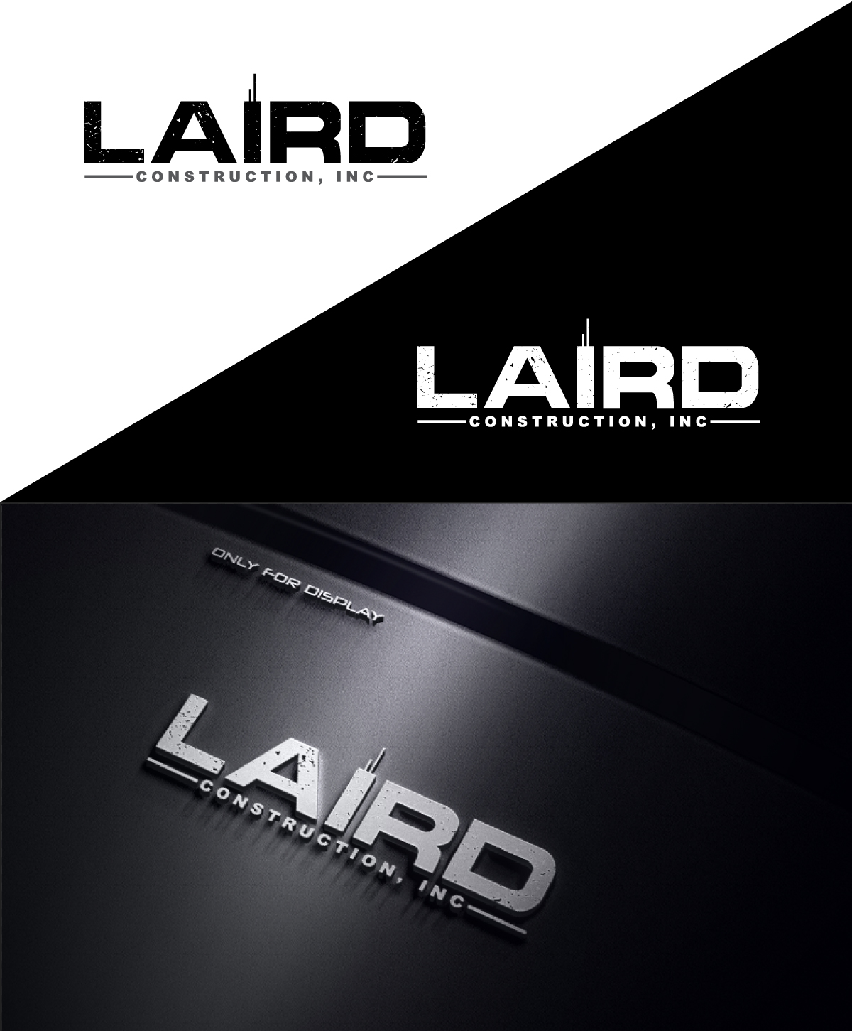 Logo Design by jonkonrad for Laird Construction,  Inc | Design #30955482