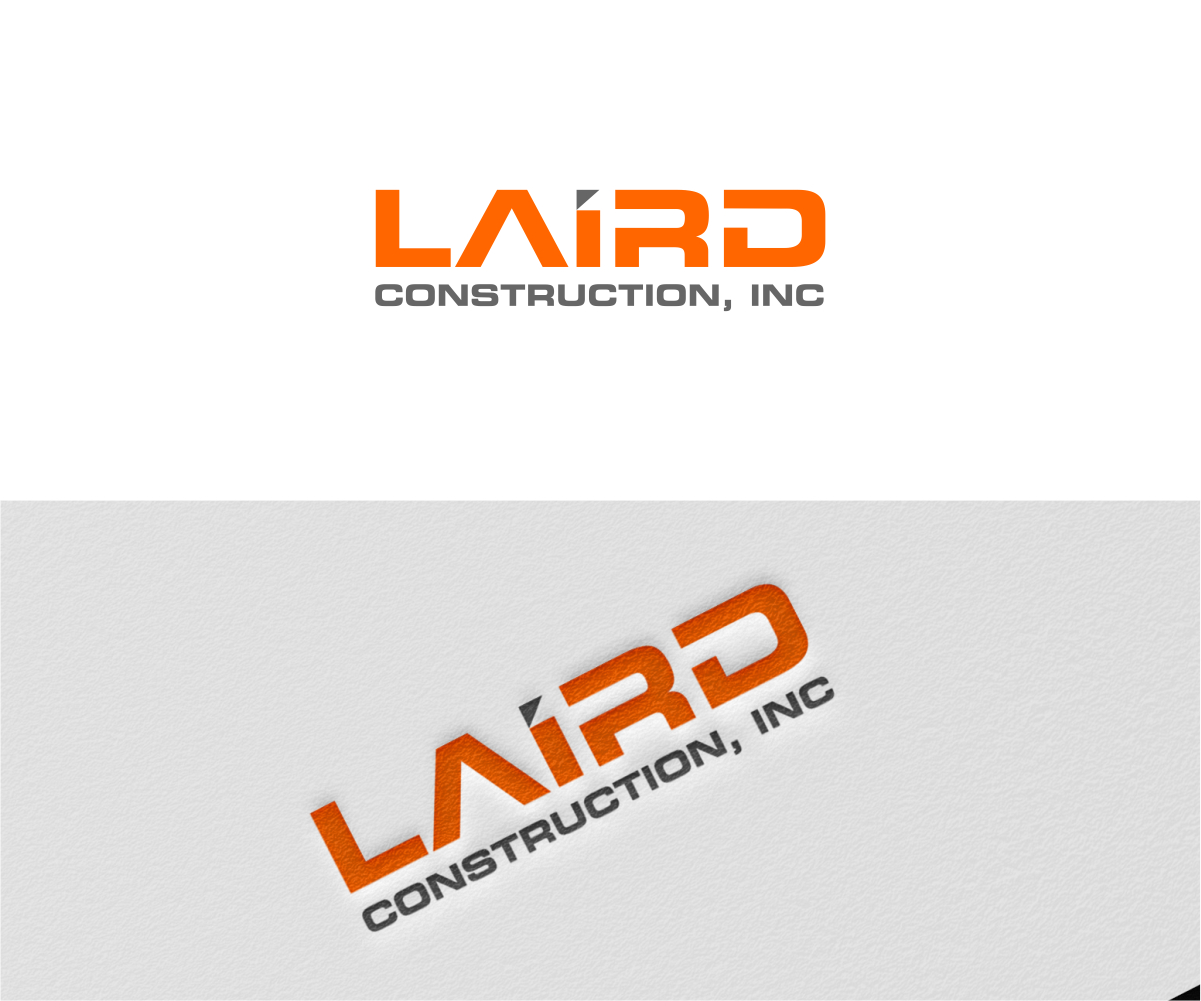 Logo Design by .Ashu. for Laird Construction,  Inc | Design #30952126