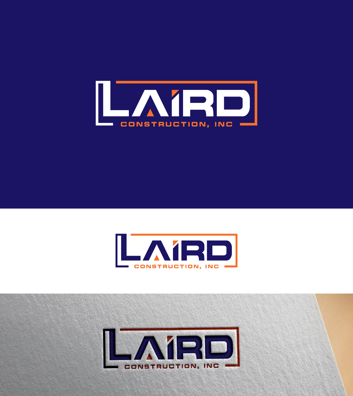 Diseño de Logo por RS_Design para Laird Construction,  Inc | Diseño #30952205
