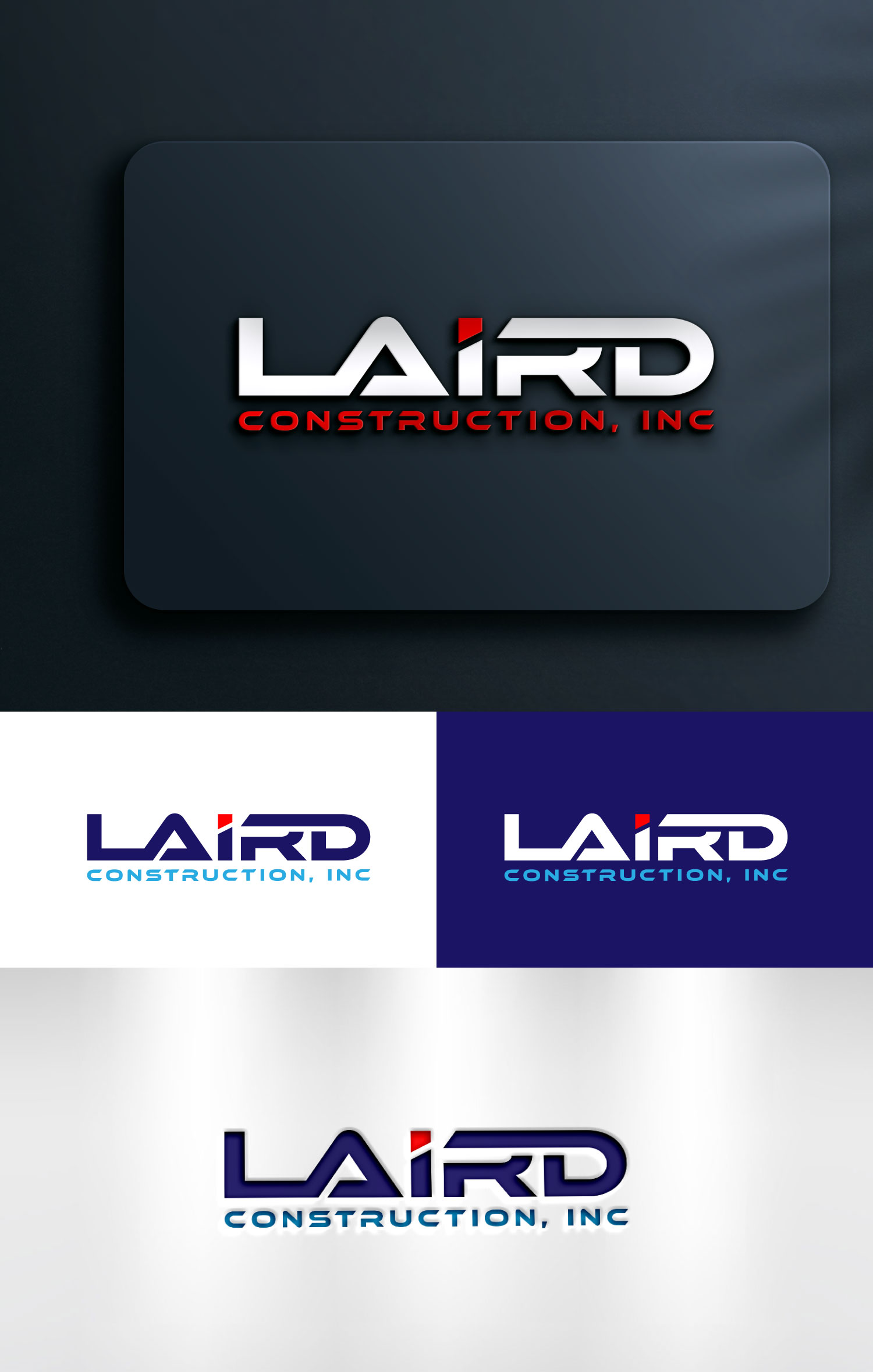 Logo Design by Mi Design1 for Laird Construction,  Inc | Design #30952062