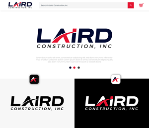 Logo Design by Design Athics for Laird Construction,  Inc | Design: #30952719