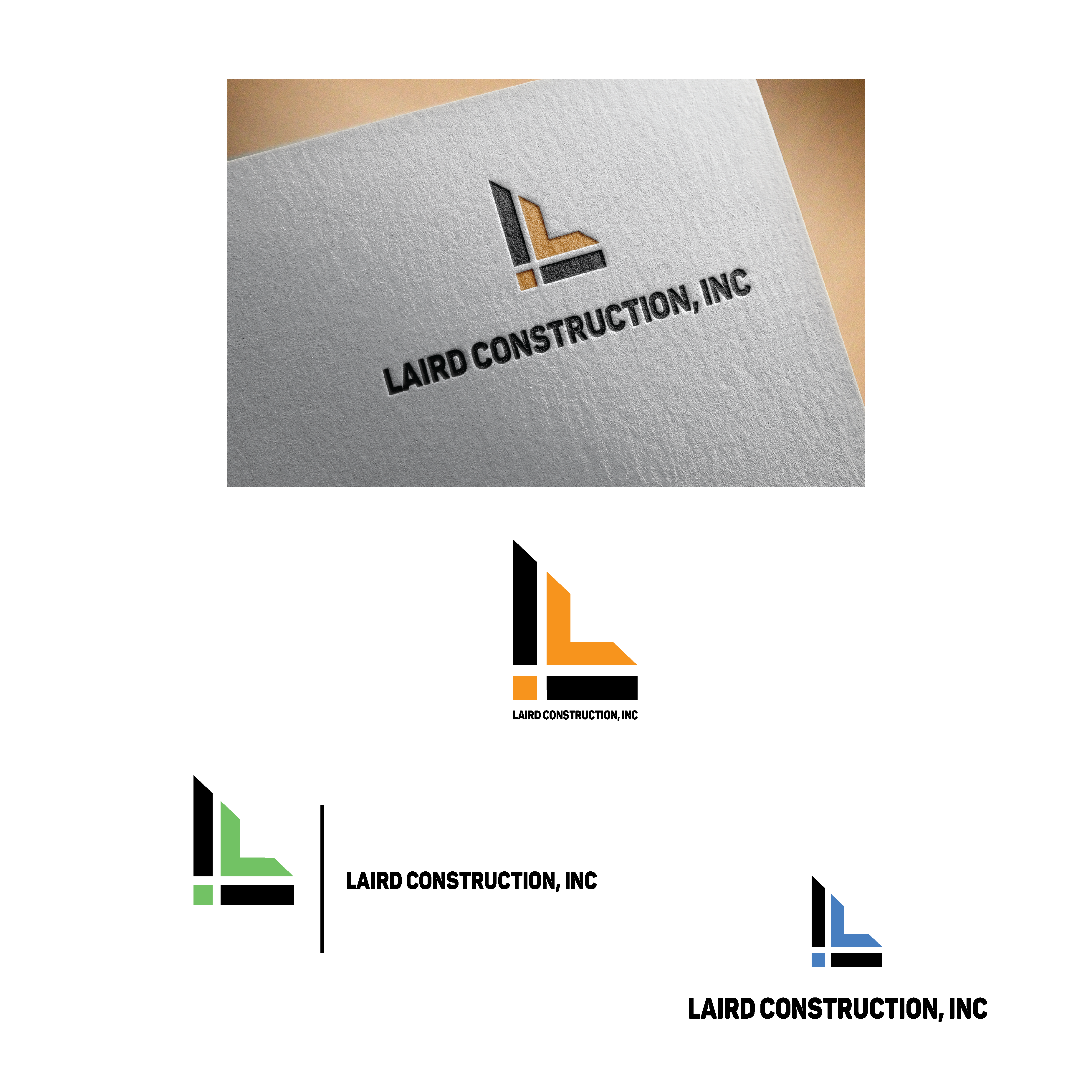 Logo Design by qwale for Laird Construction,  Inc | Design #30953685