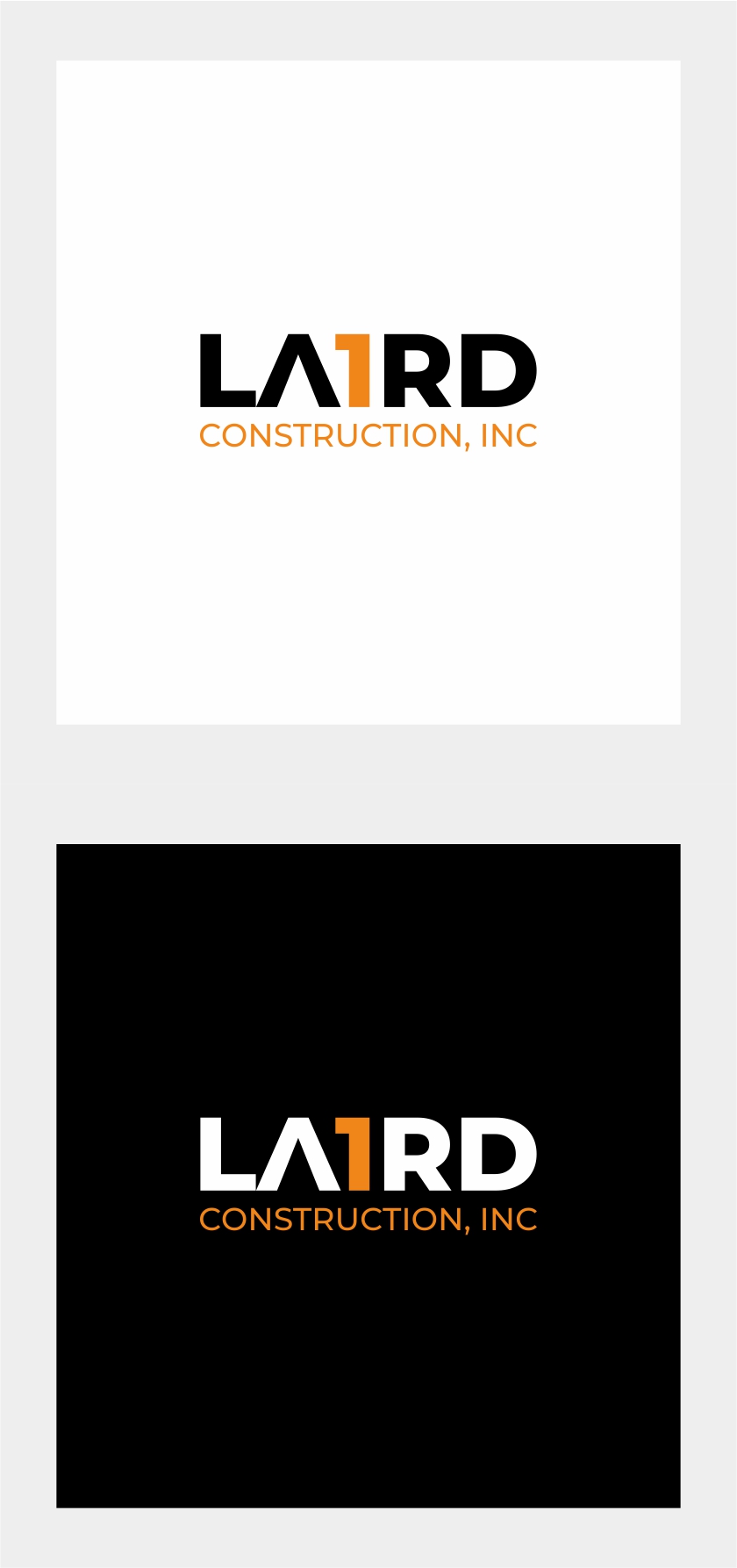 Logo Design by Student_art for Laird Construction,  Inc | Design #30960111