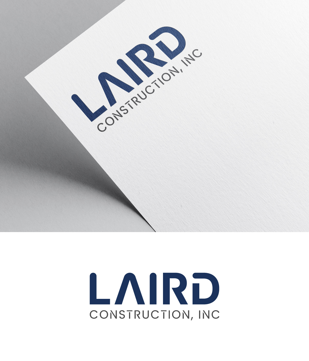 Logo Design by fluent_designer for Laird Construction,  Inc | Design #30966567