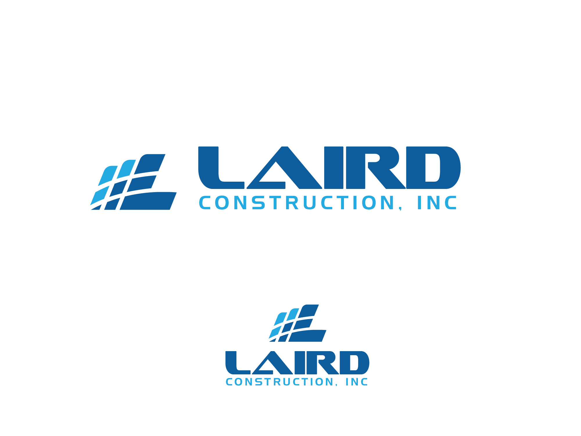 Logo Design by renderman for Laird Construction,  Inc | Design #30954439