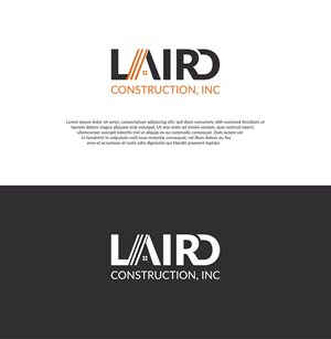 Logo Design by parvin6494 for Laird Construction,  Inc | Design: #30956419