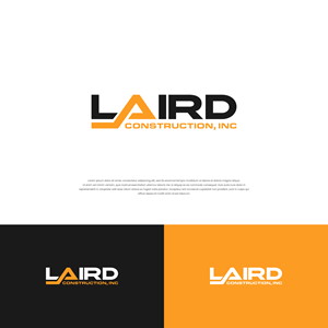 Logo Design by ge.logo for Laird Construction,  Inc | Design #30954867