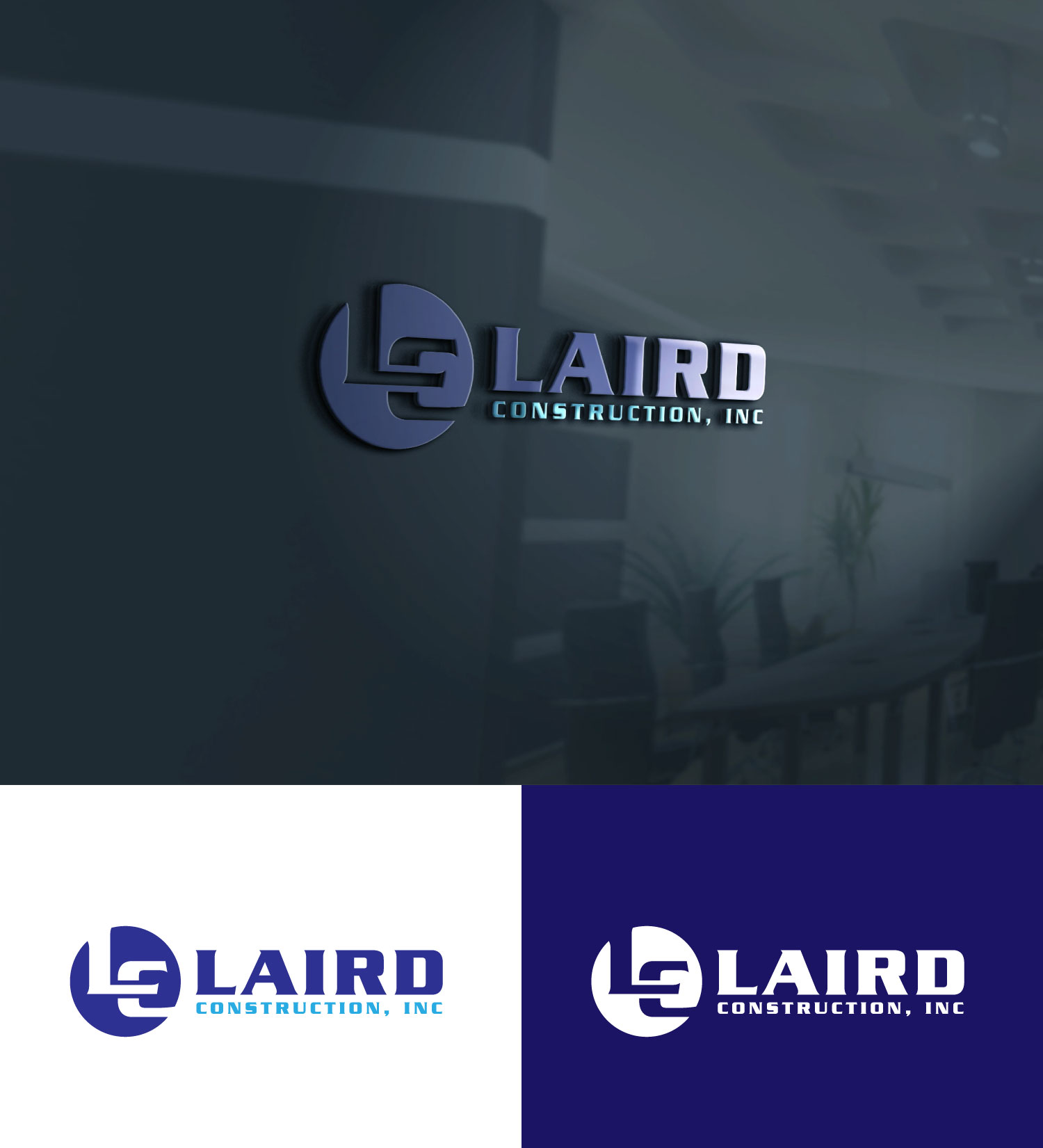 Logo Design by DoYel art for Laird Construction,  Inc | Design #30953089