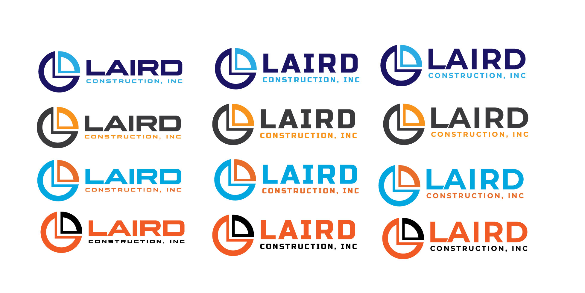 Logo Design by DoYel art for Laird Construction,  Inc | Design #30993490
