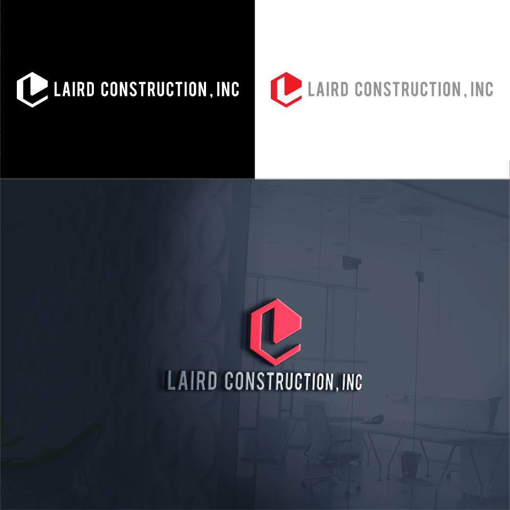 Logo Design by RA-bica for Laird Construction,  Inc | Design #30956053