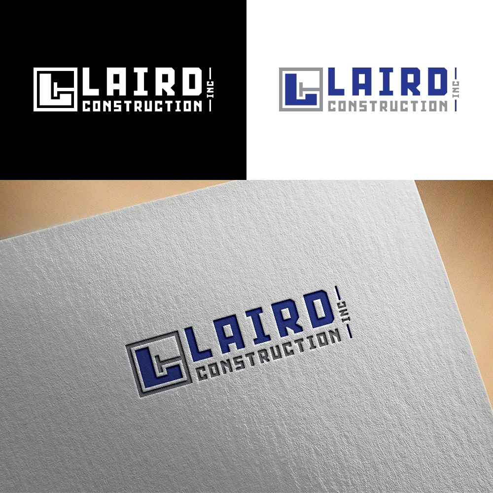Logo Design by RA-bica for Laird Construction,  Inc | Design #30956054