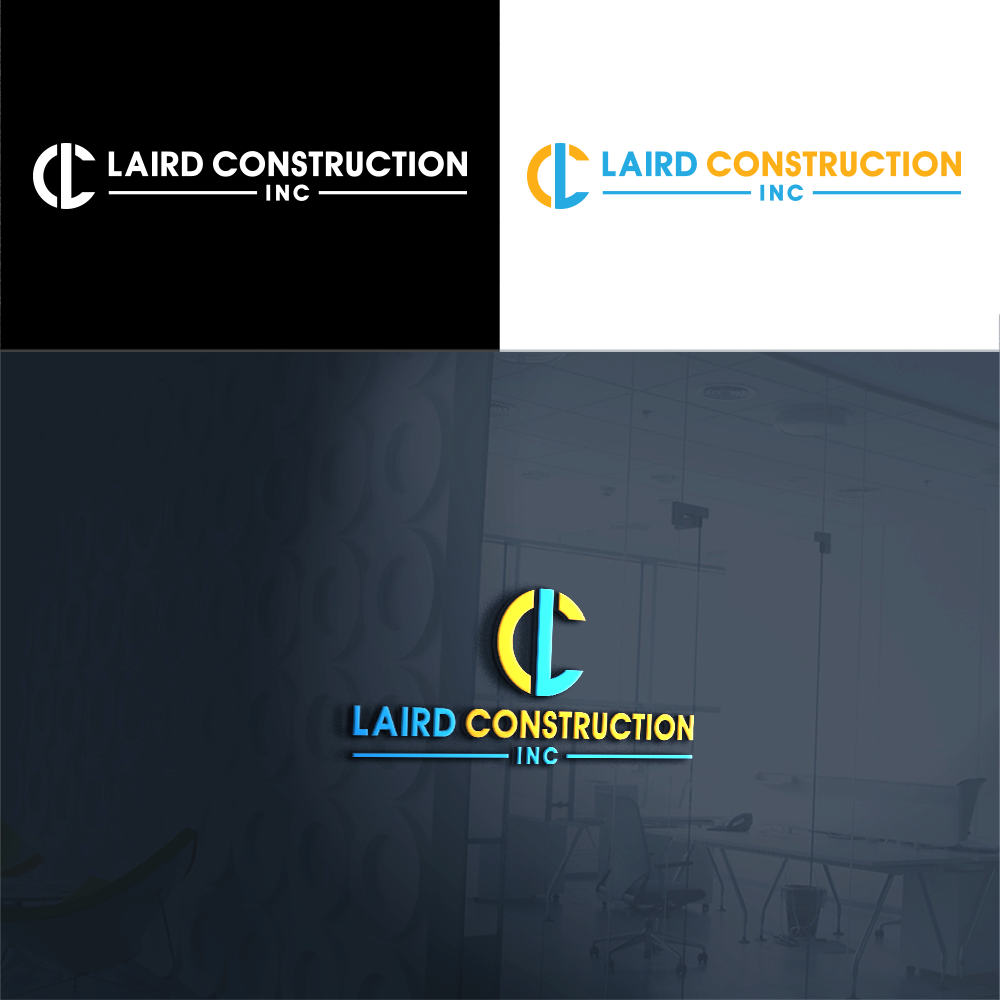 Logo Design by RA-bica for Laird Construction,  Inc | Design #30956182