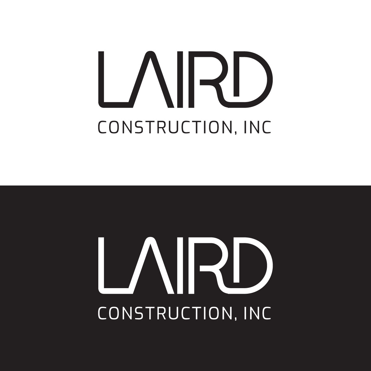 Logo Design by McFadden Design for Laird Construction,  Inc | Design #30958660