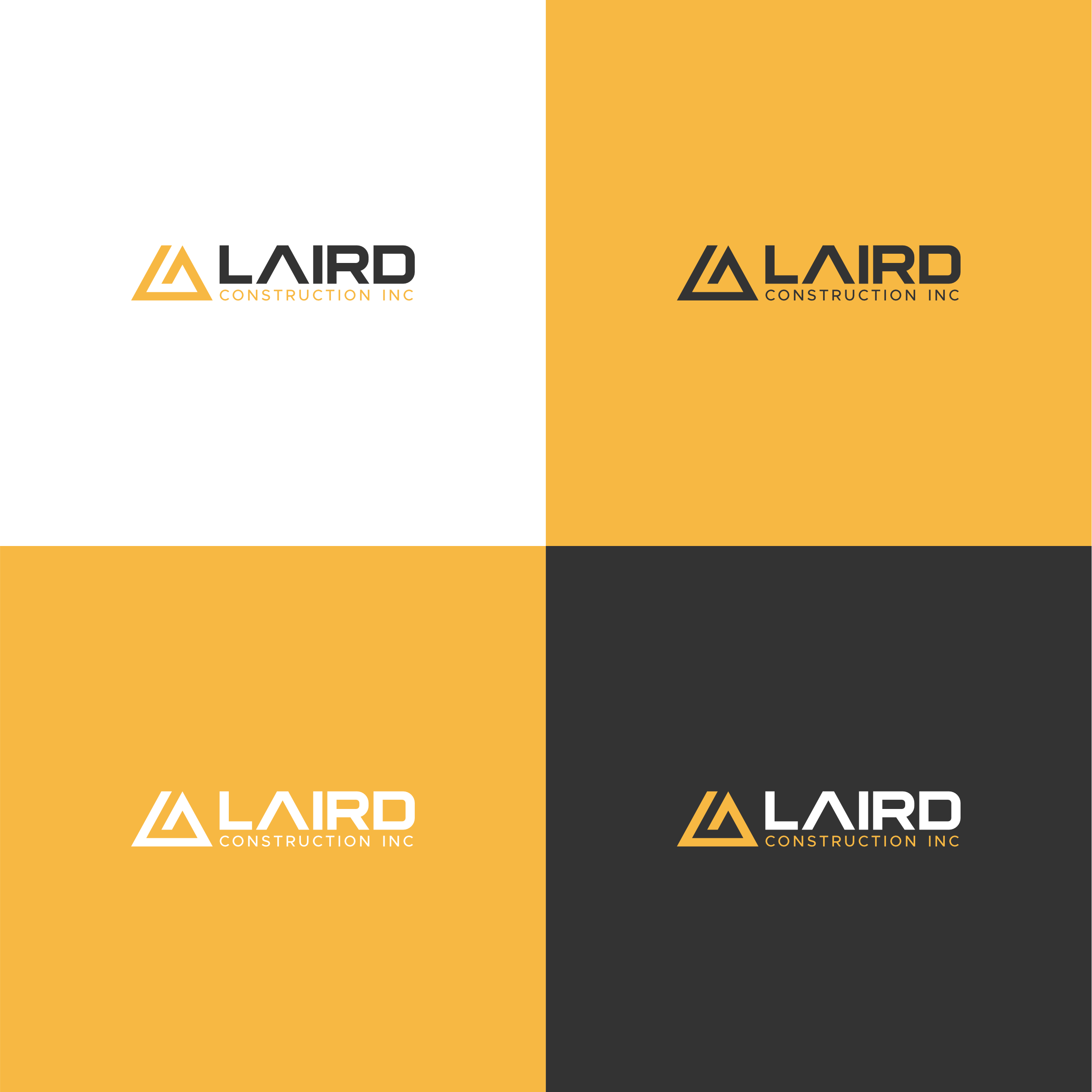 Logo Design by YNCK for Laird Construction,  Inc | Design #30960679