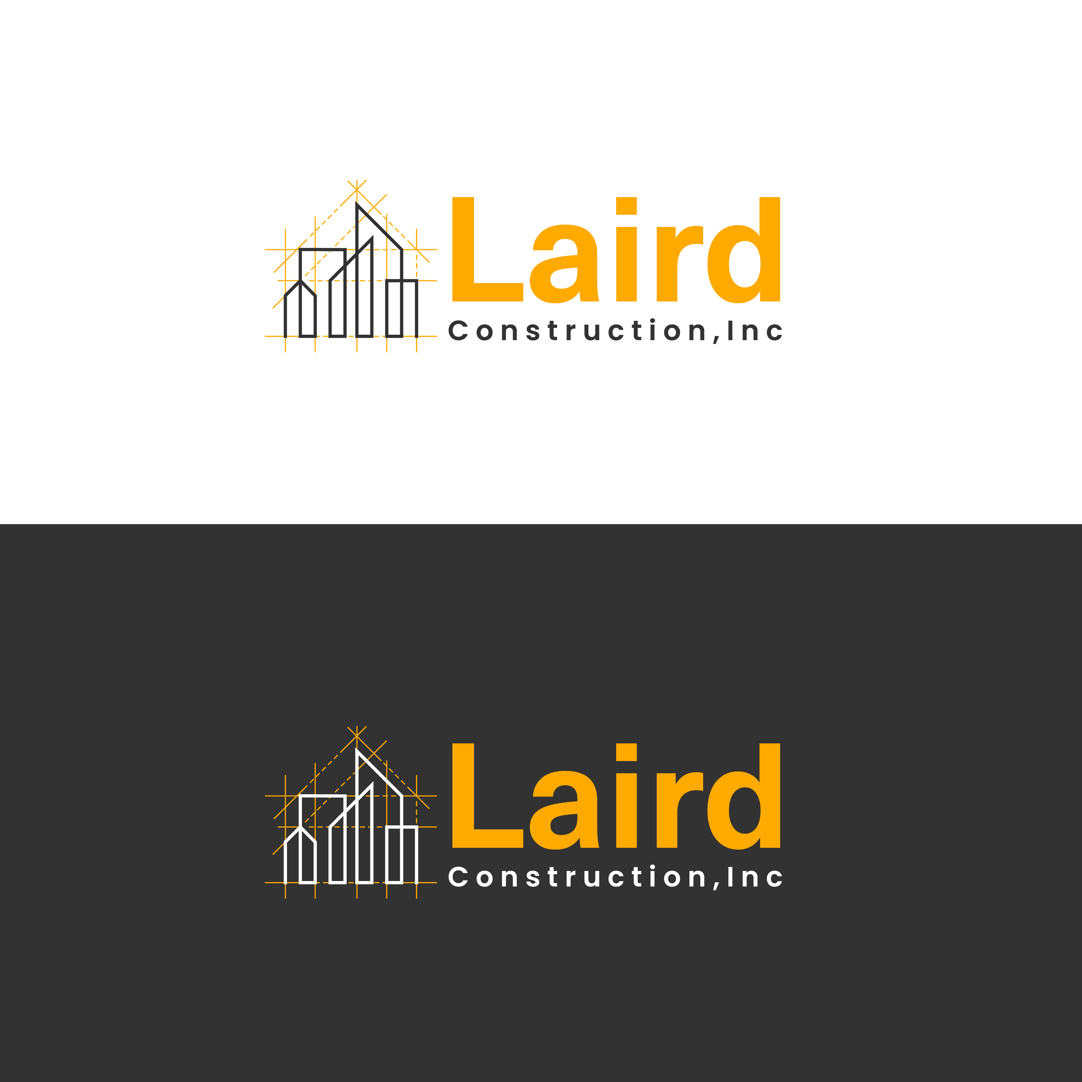 Logo Design by Shariqology for Laird Construction,  Inc | Design #30956317