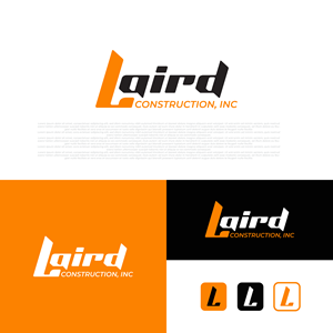 Logo Design by M Art & Design for Laird Construction,  Inc | Design: #30955206