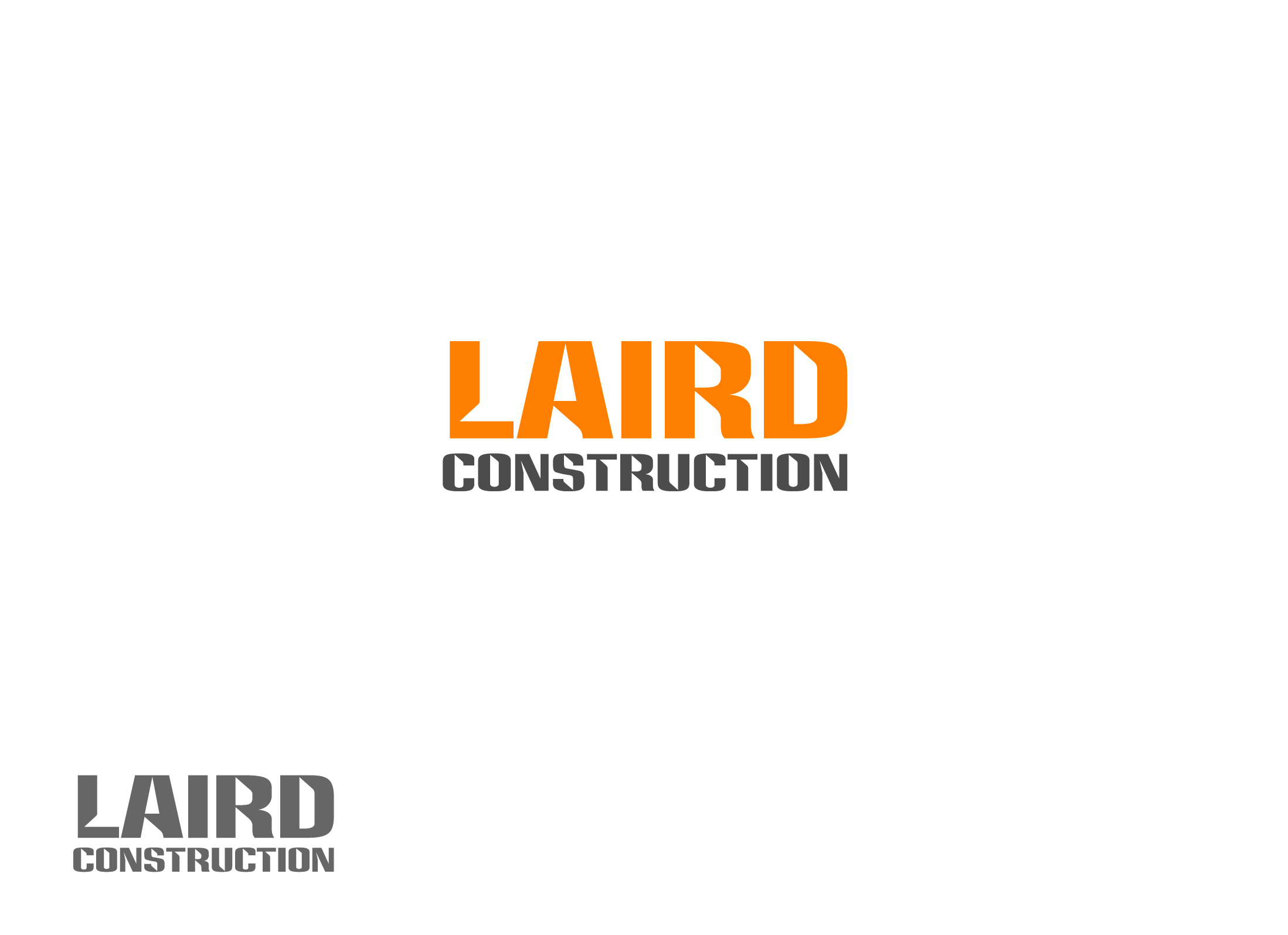 Logo Design by Sgyn Id for Laird Construction,  Inc | Design #30959897