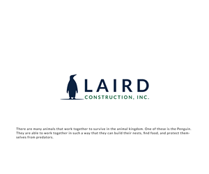 Logo Design by Tube light for Laird Construction,  Inc | Design: #30977061