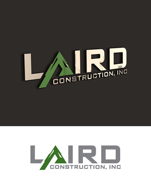 Logo Design by yellowdot for Laird Construction,  Inc | Design: #30969792