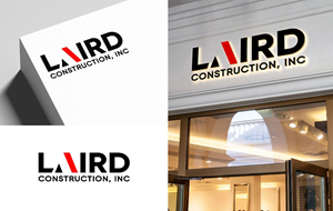 Logo Design by yellowdot for Laird Construction,  Inc | Design: #30969846