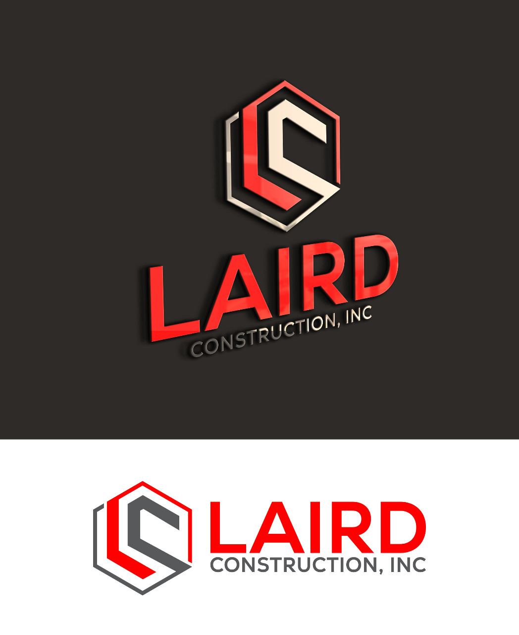 Logo Design by yellowdot for Laird Construction,  Inc | Design #30971263