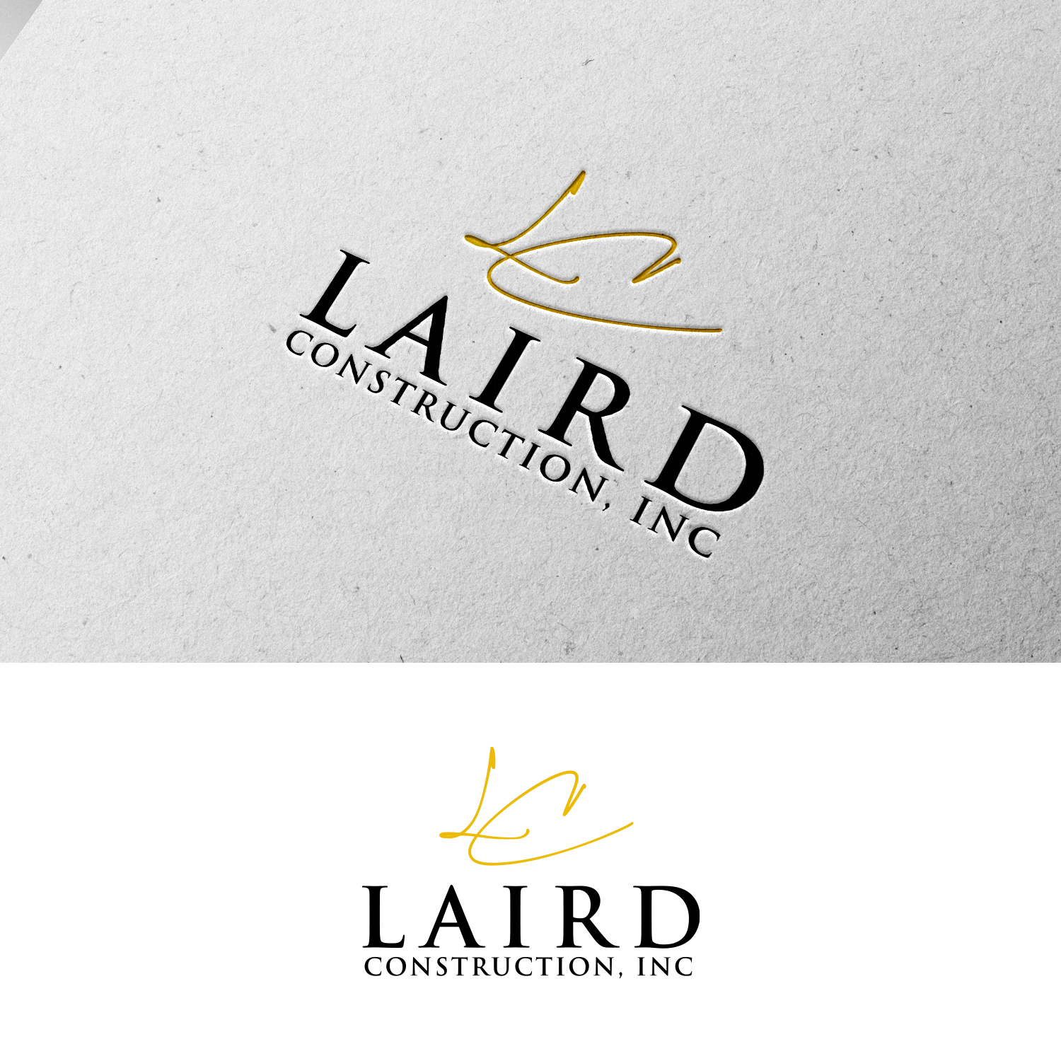 Logo Design by Interloop_Designs for Laird Construction,  Inc | Design #30958096