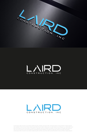 Logo Design by Graphic Mama for Laird Construction,  Inc | Design: #30955138