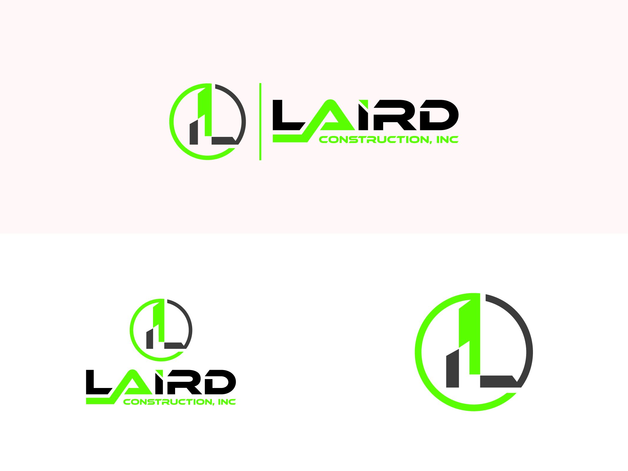 Diseño de Logo por Graphic Mama para Laird Construction,  Inc | Diseño #30997830