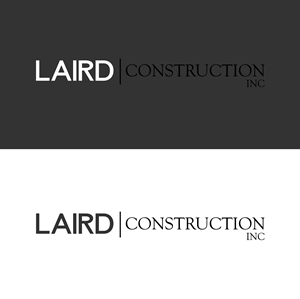 Logo Design by Usman Khan Khan for Laird Construction,  Inc | Design: #30960044