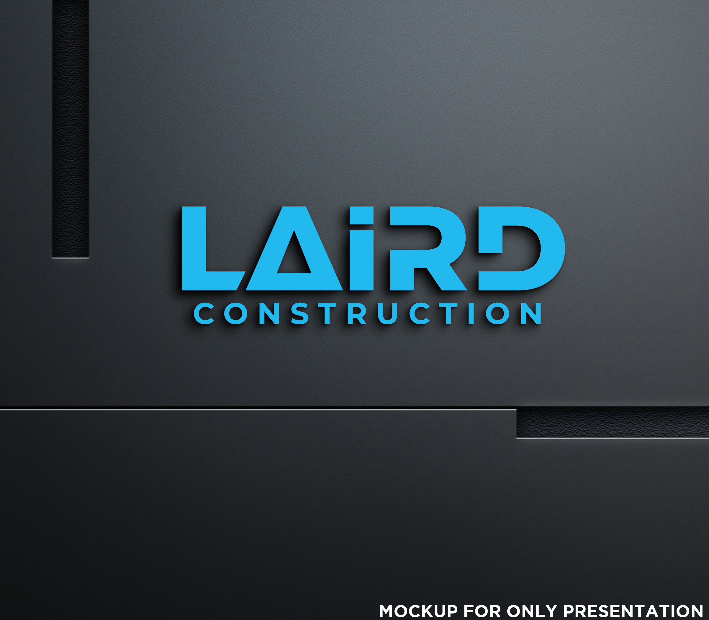 Logo Design by khadiga90 for Laird Construction,  Inc | Design #30956035
