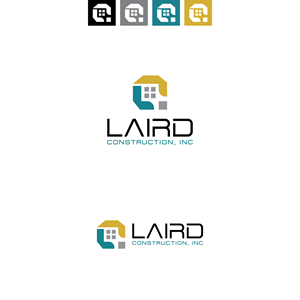 Logo Design by HiKyriosDesign for Laird Construction,  Inc | Design #30982615