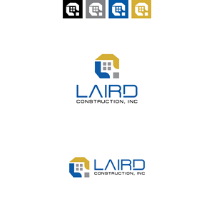 Logo Design by HiKyriosDesign for Laird Construction,  Inc | Design: #30982616
